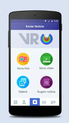 Vanguarda Repórter android App screenshot 1