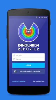 Vanguarda Repórter android App screenshot 2